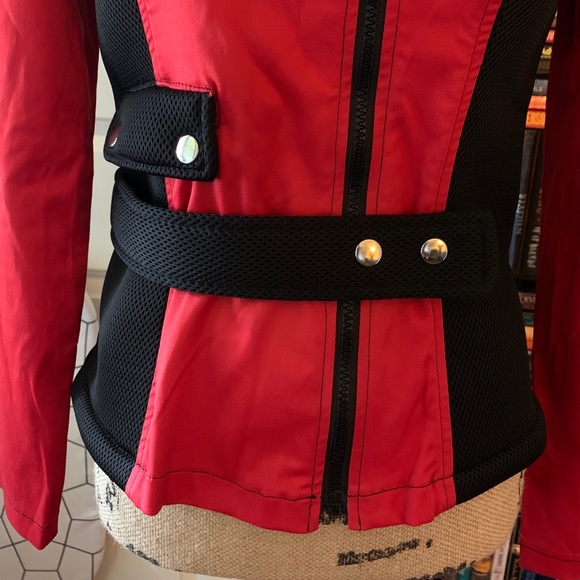 Lip Service vintage 90’s red moto jacket M - Picture 4 of 8